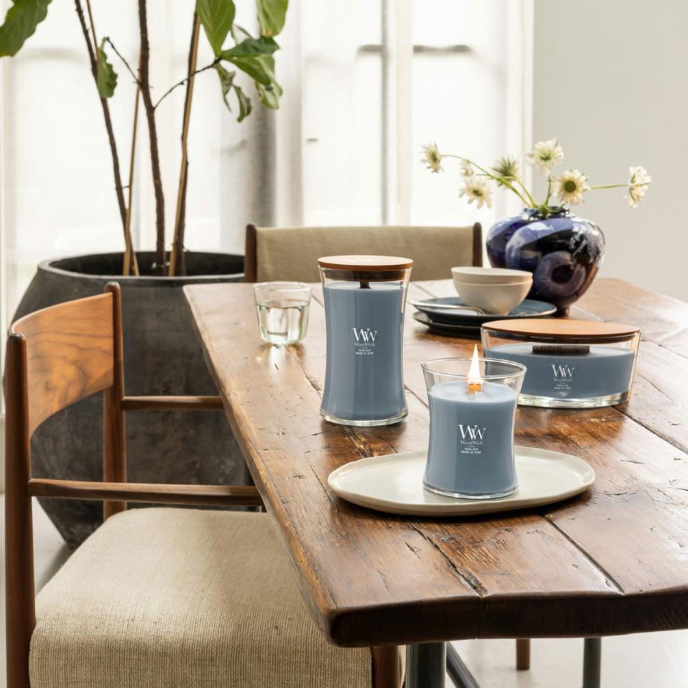 WoodWick Terra Haze HearthWick Ellipse Jar Candle Extra Image 3